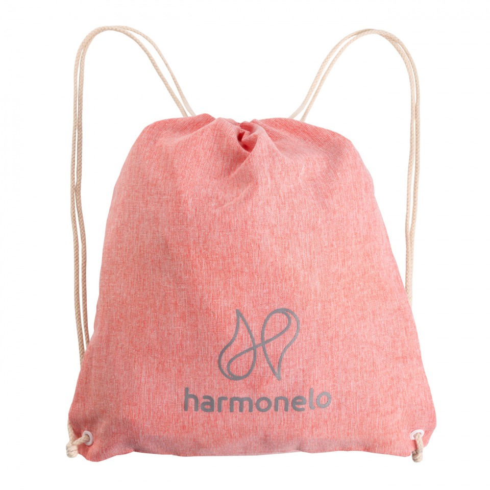 Ekologická nákupní taška/batůžek – růžová
