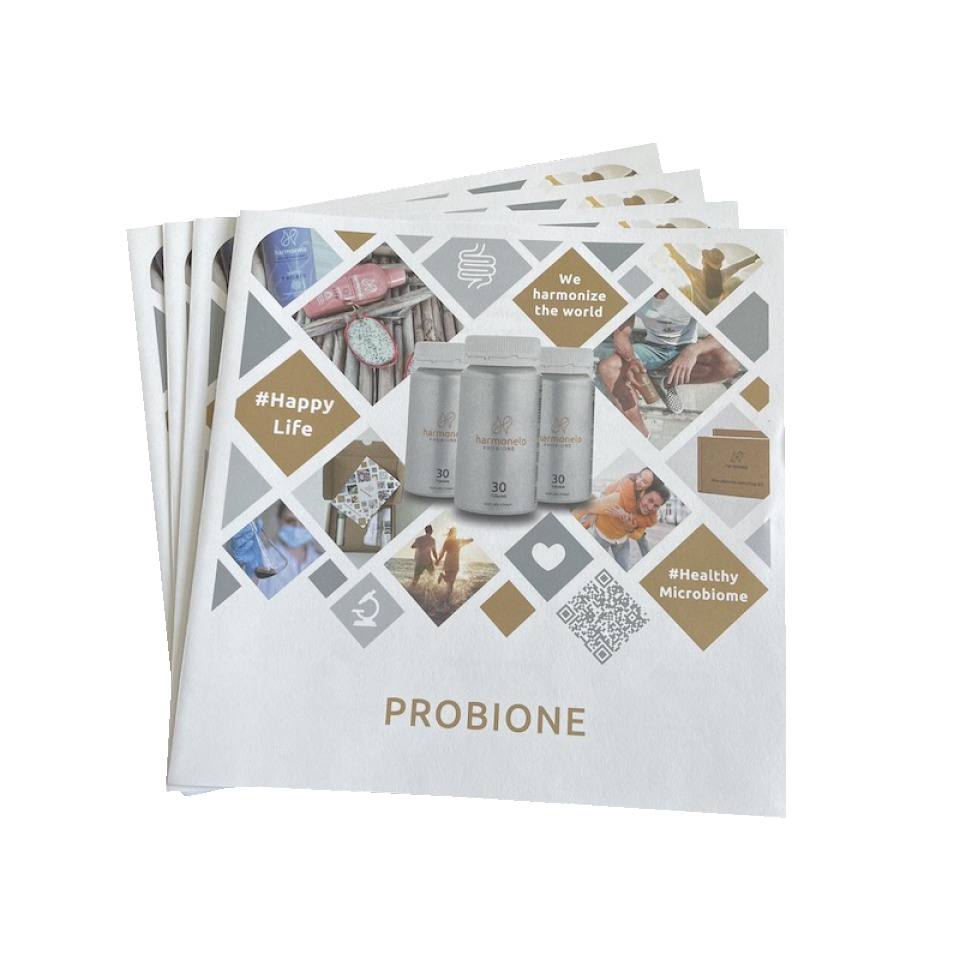 EN Leták produktů Harmonelo Probione (anglicky)